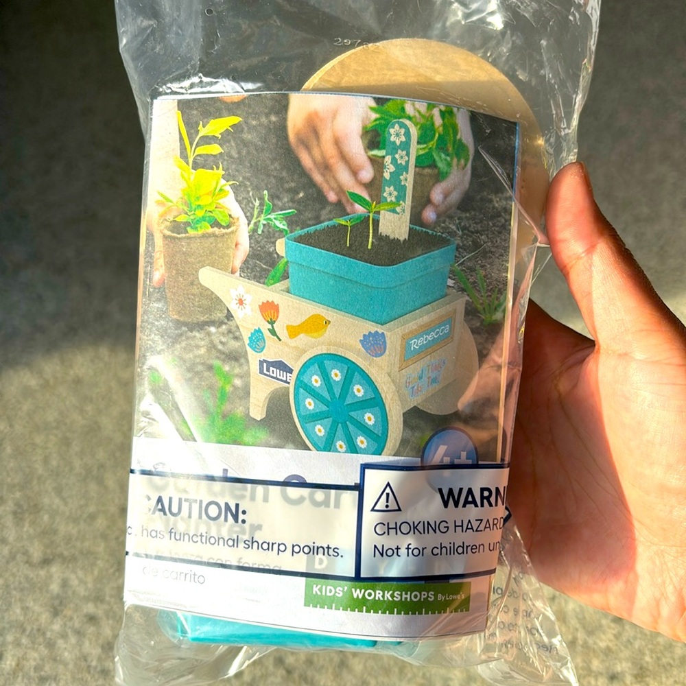 DIY Lowes Kid’s Planter